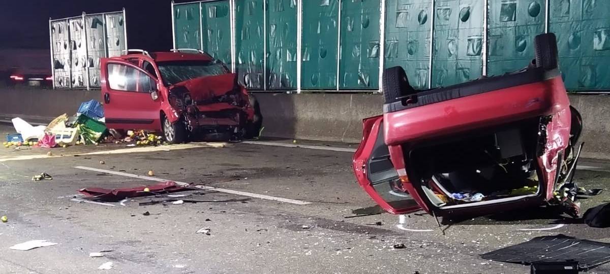 A4: Schwerer Unfall mit stundenlangen Bergungsarbeiten