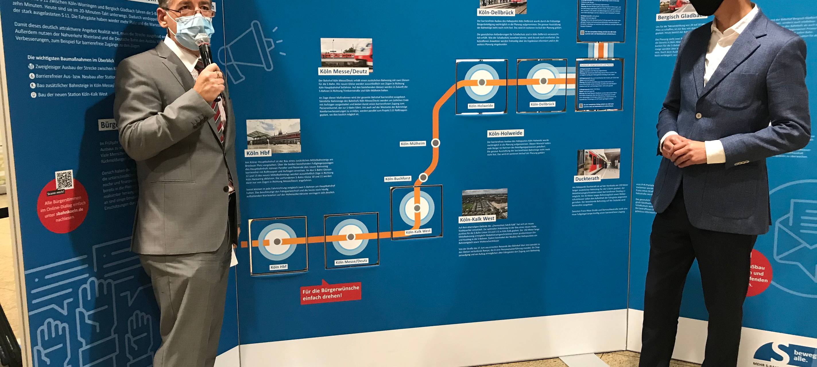 Ausstellung zeigt Ausbau des Kölner S-Bahnnetzes