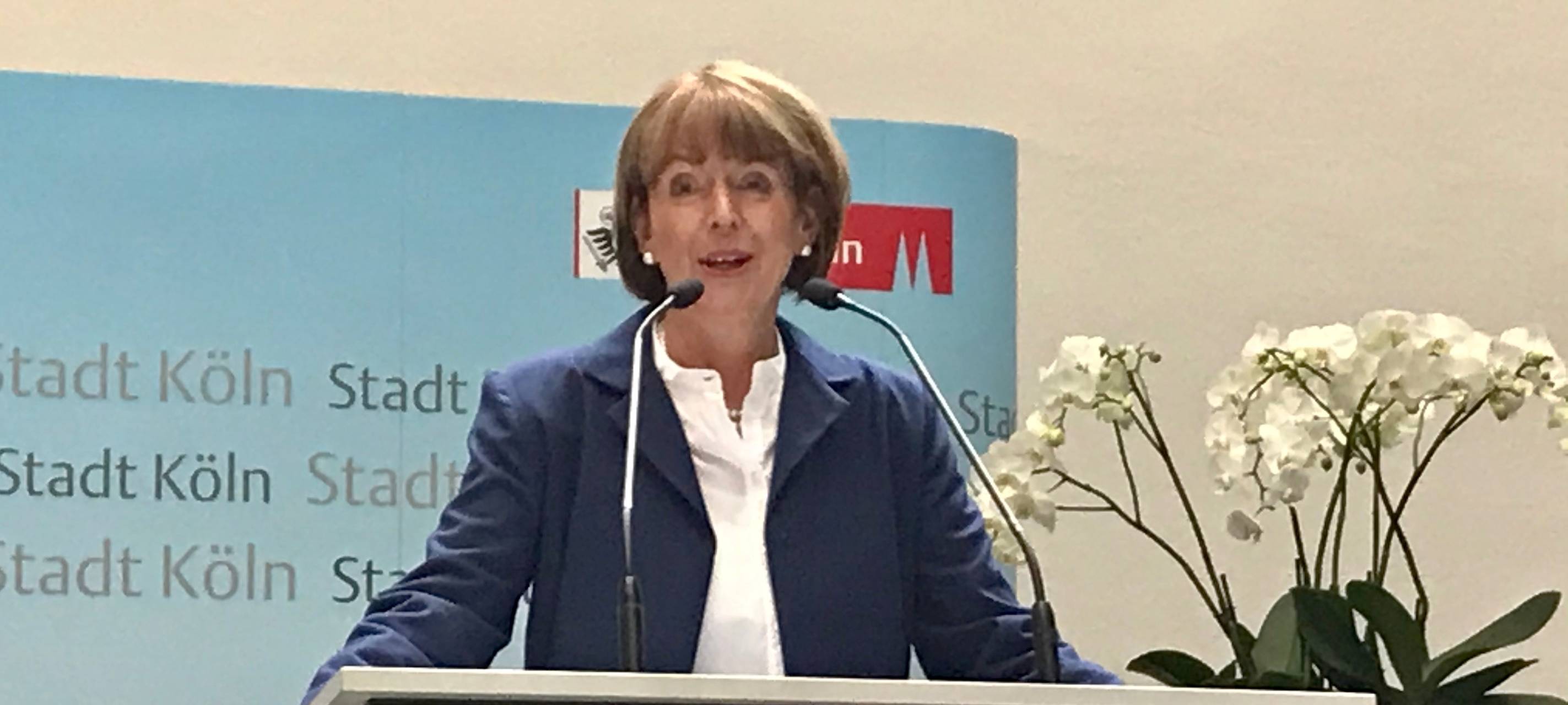 Bundespräsident empfängt Oberbürgermeisterin Reker