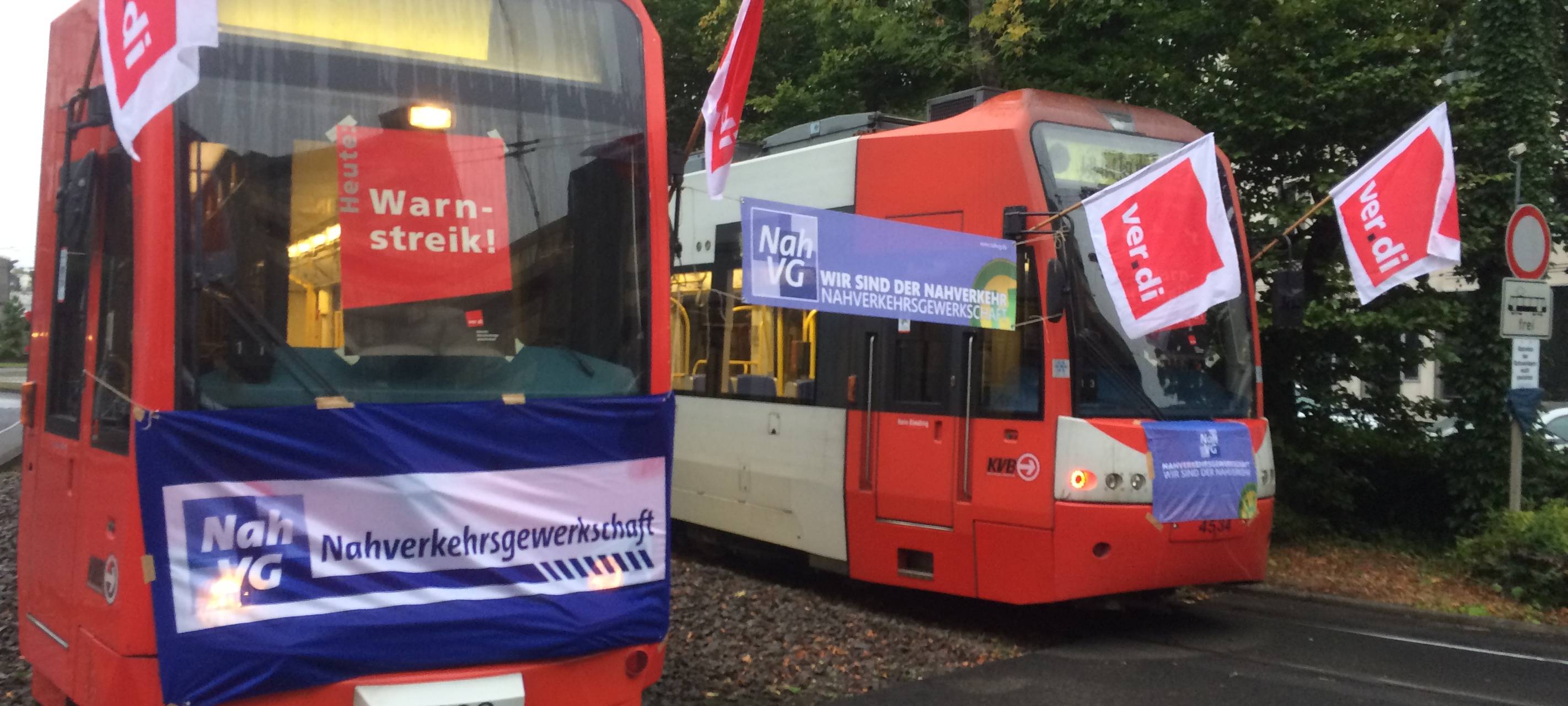 ver.di bestreikte KVB