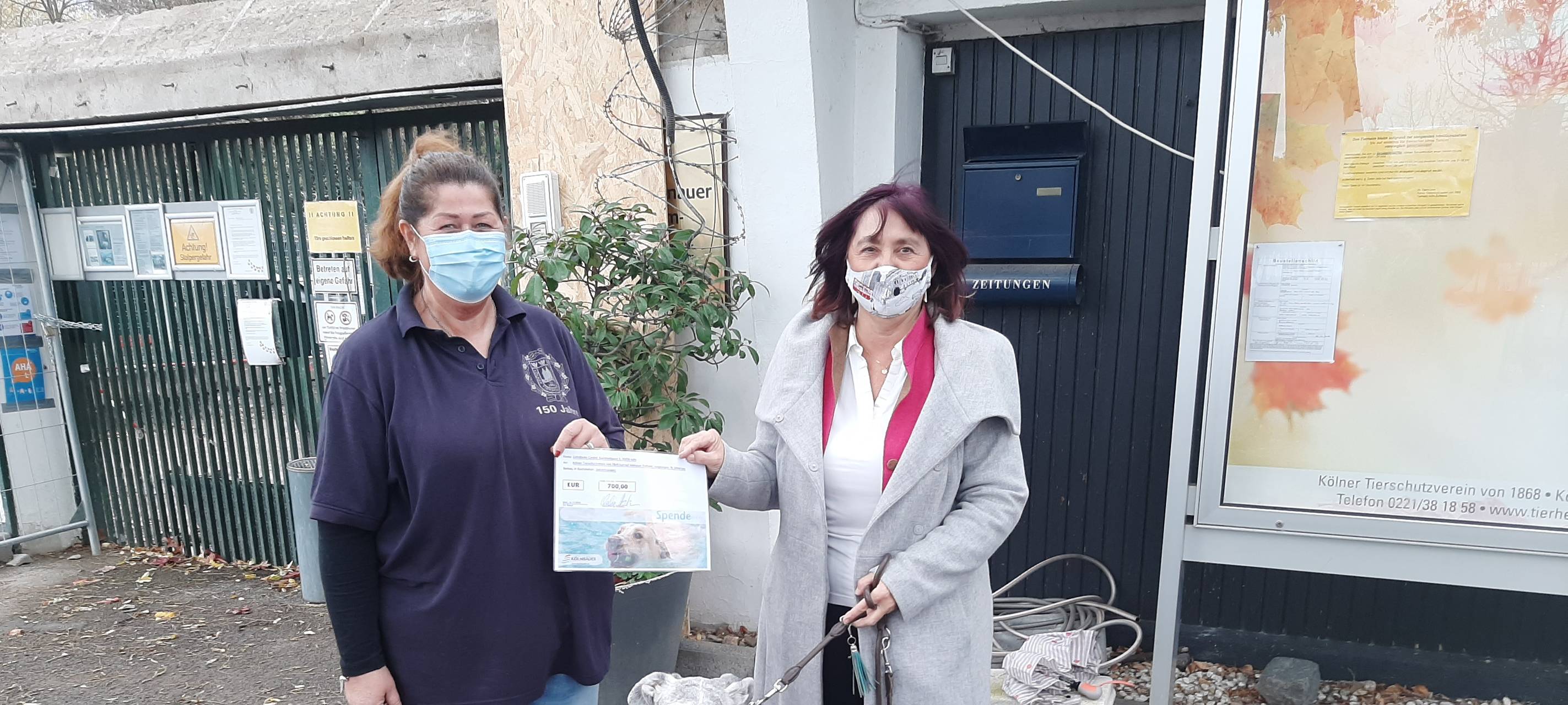 Tierheim Zollstock erhält Hundeschwimmen-Spende