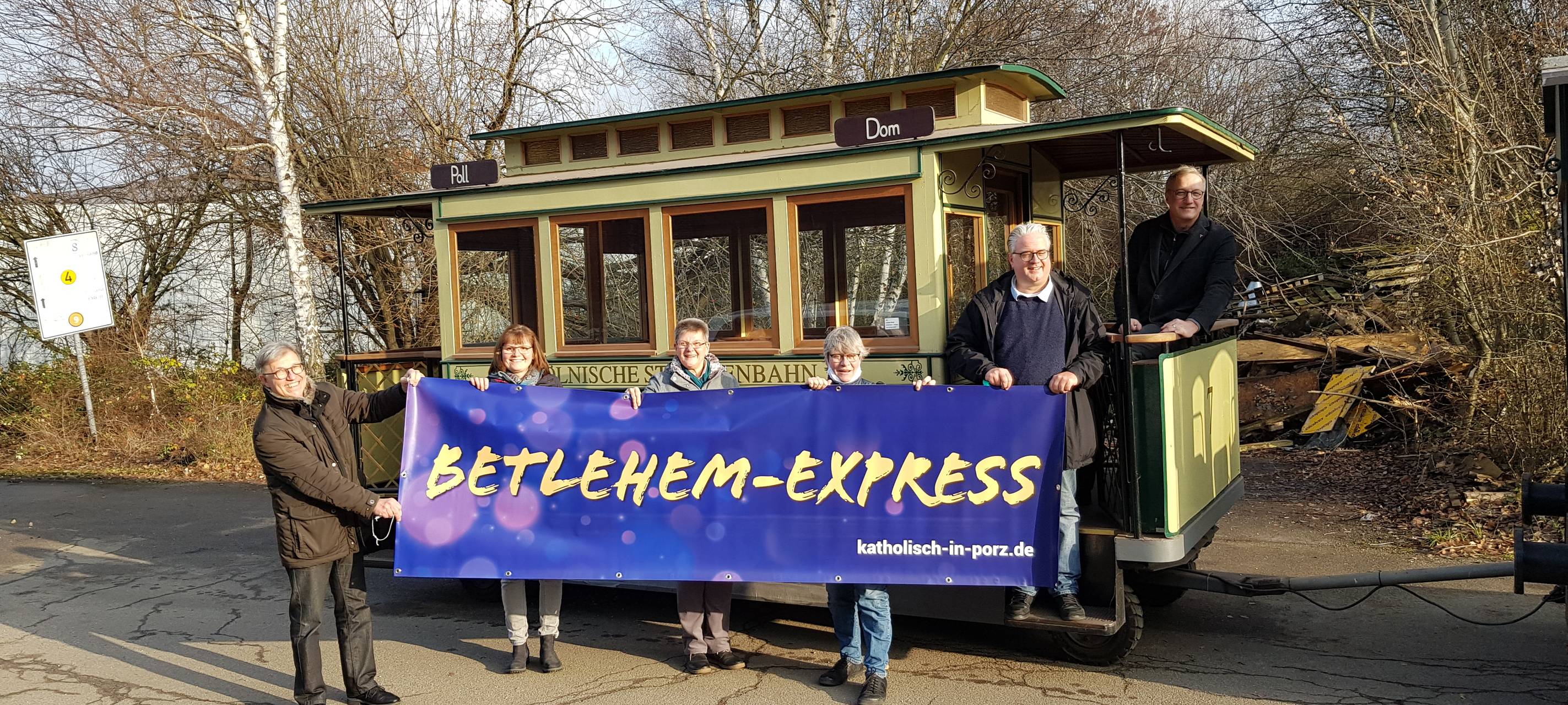 Betlehem-Express bringt Weihnachten nach Porz