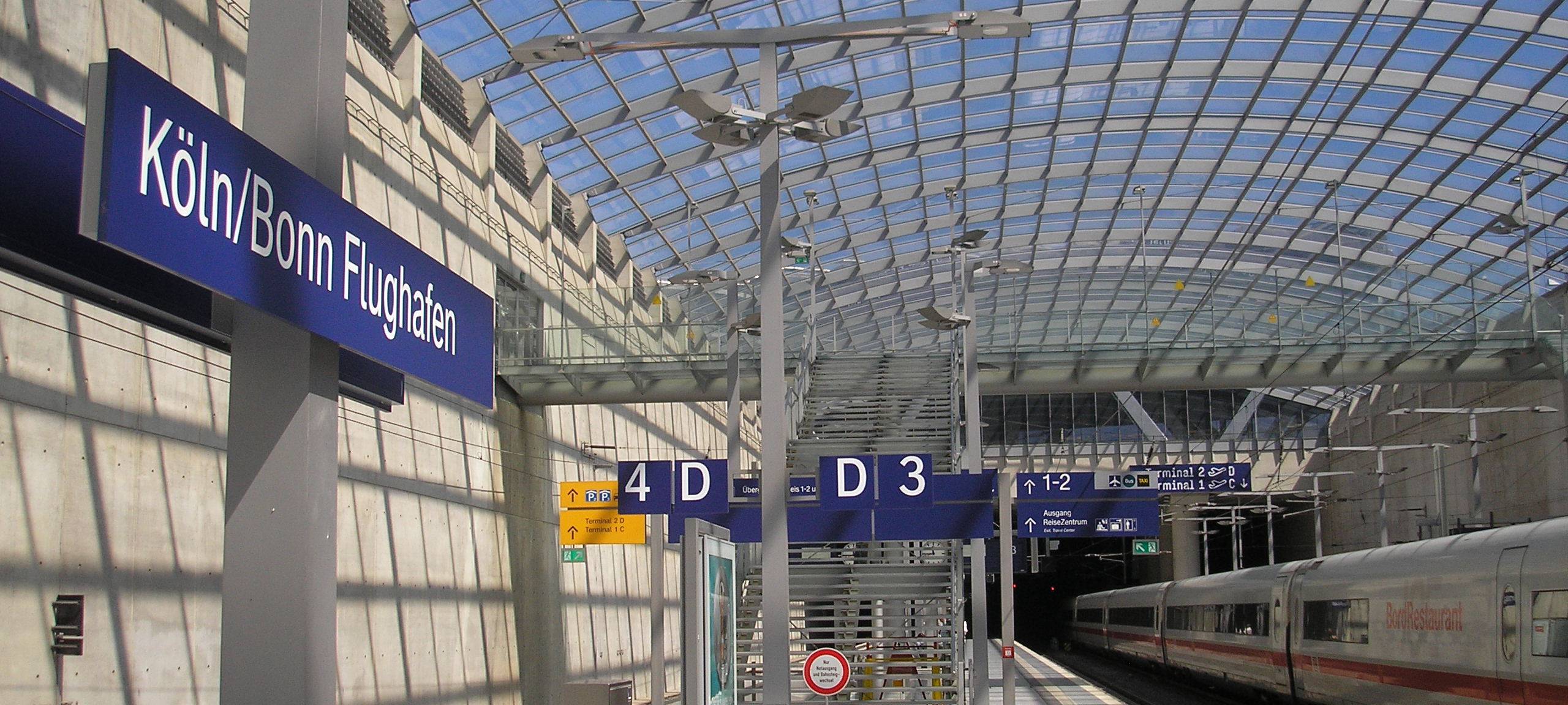 Kein Fernverkehr am Kölner Flughafen