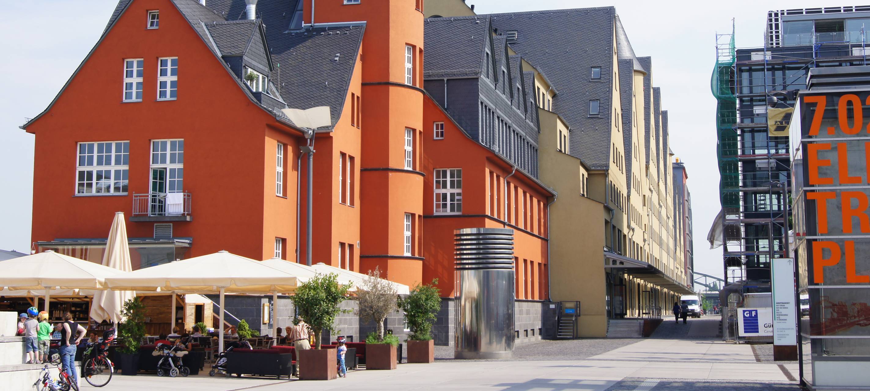 Der Rheinauhafen wird kulinarisch