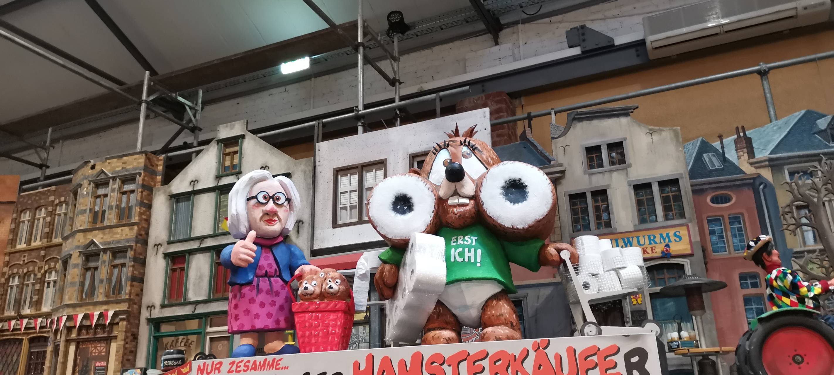 Rosenmontagszug in Miniaturformat