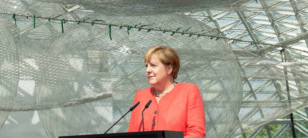 Angela Merkel wird in Köln ausgezeichnet