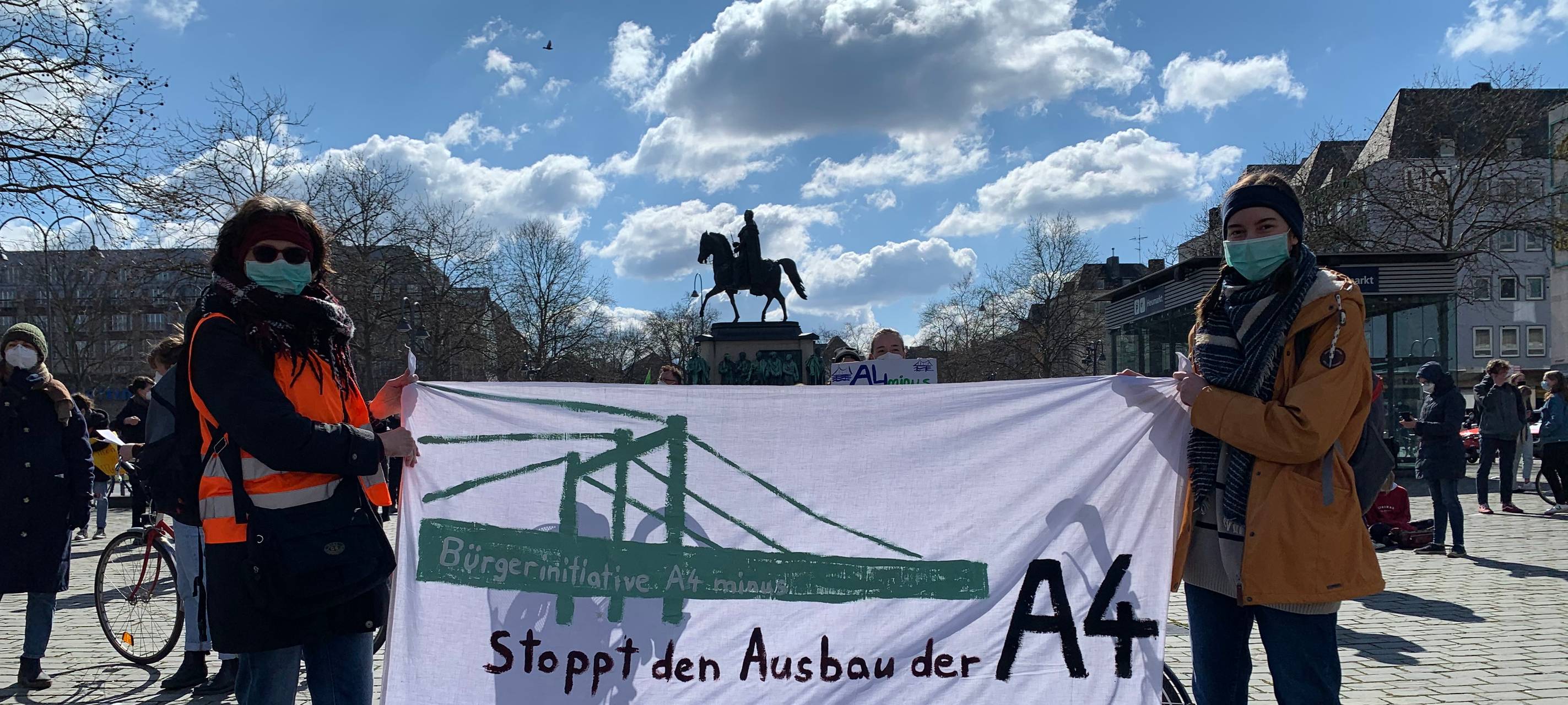 2.500 Menschen demonstrieren für das Klima