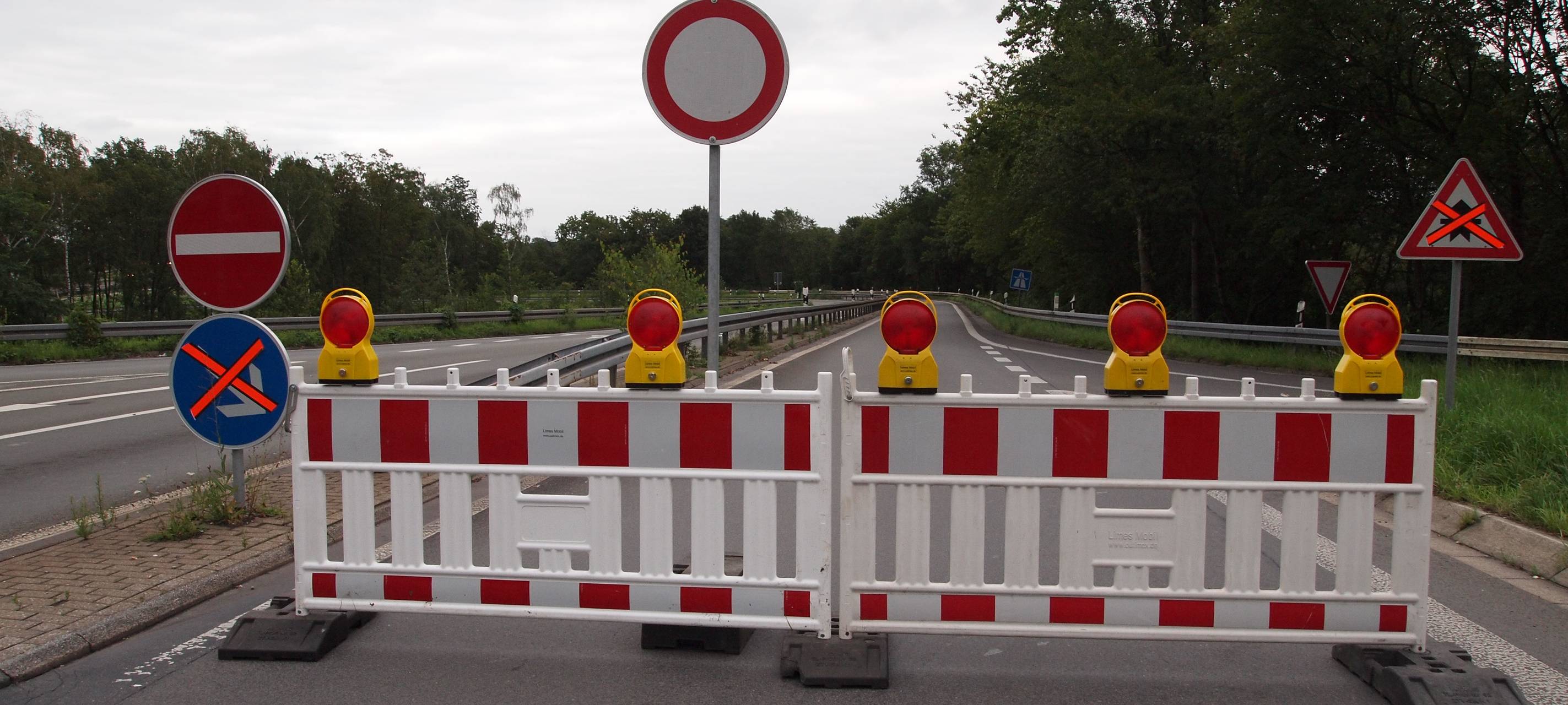 Sperrungen am Kreuz Köln Ost