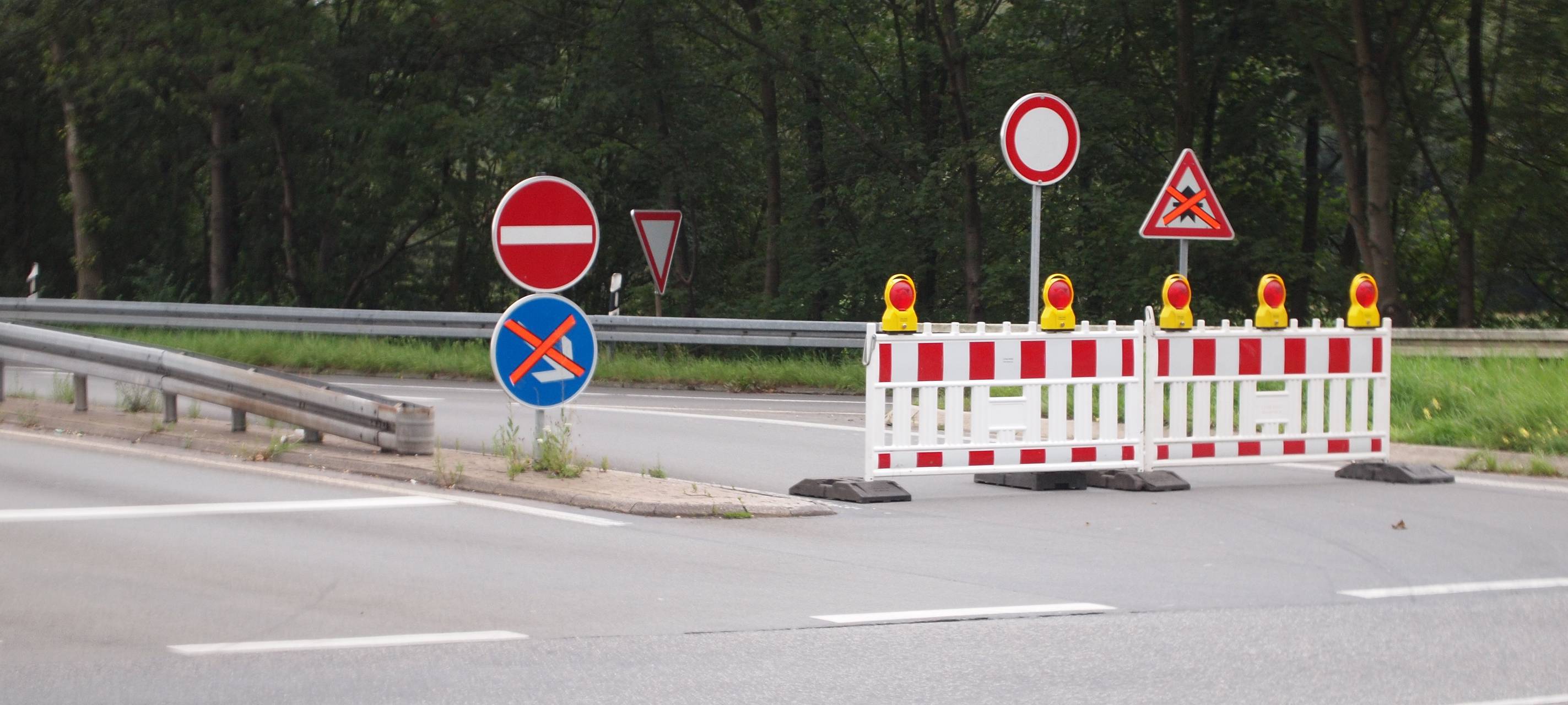 Sperrung Kreuz Nord