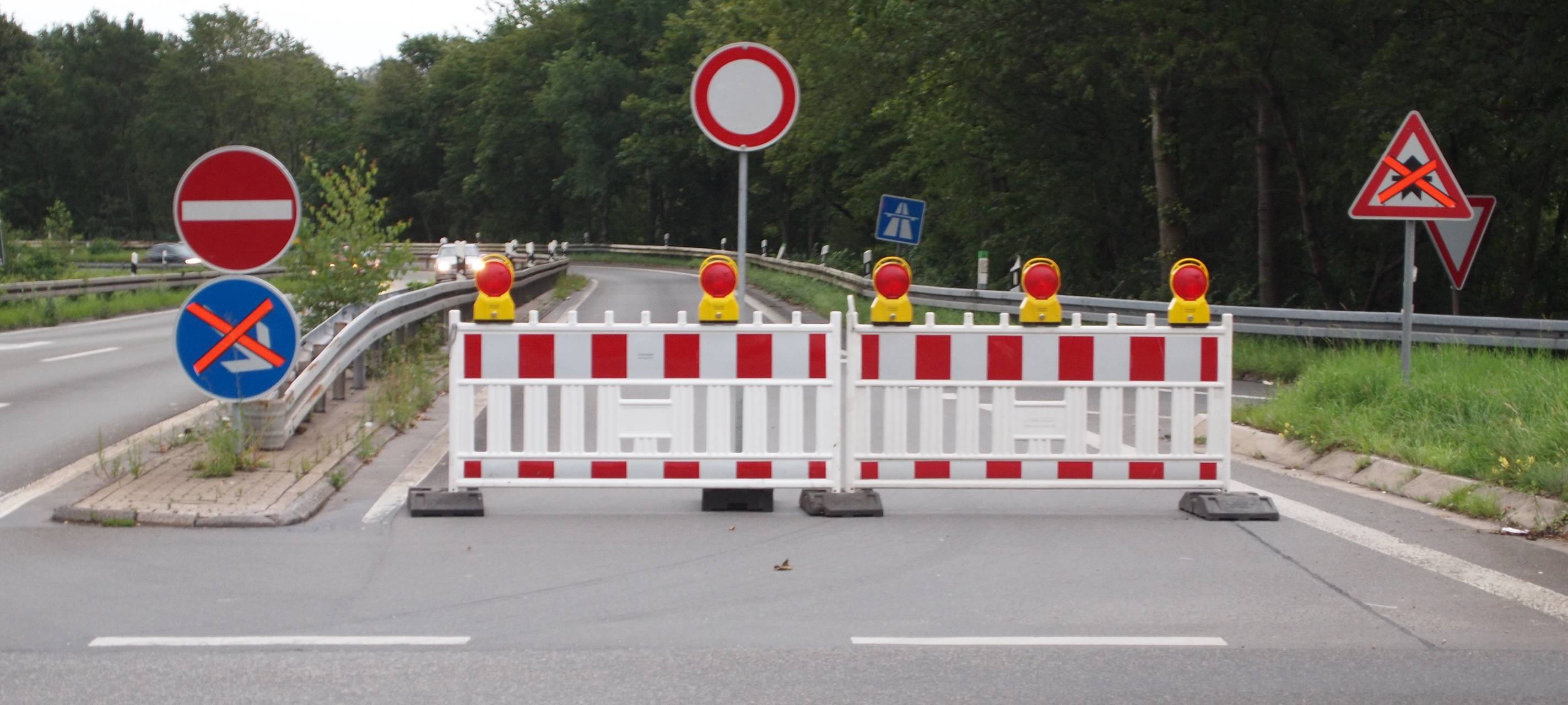 A1 nach Motorradunfall gleich zweimal gesperrt