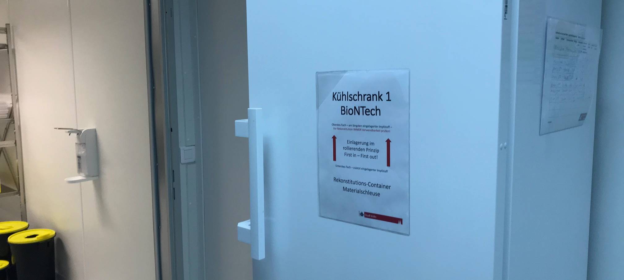 Eindrücke aus dem Kölner Impfzentrum