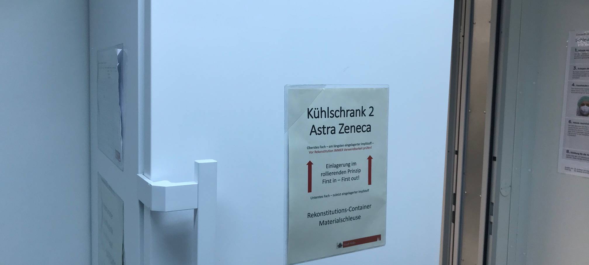 Eindrücke aus dem Kölner Impfzentrum