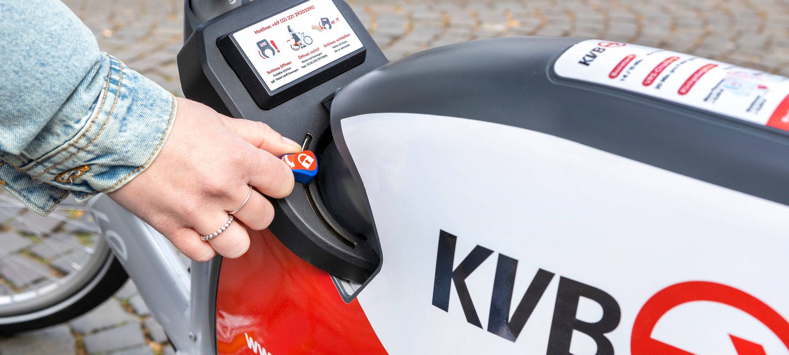 Vandalismus am KVB-Bike immer noch ein Problem