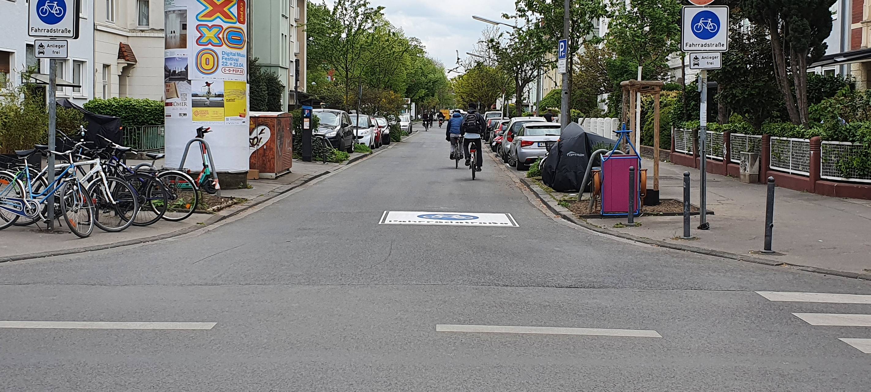 Euskirchener Straße wird Fahrradstraße