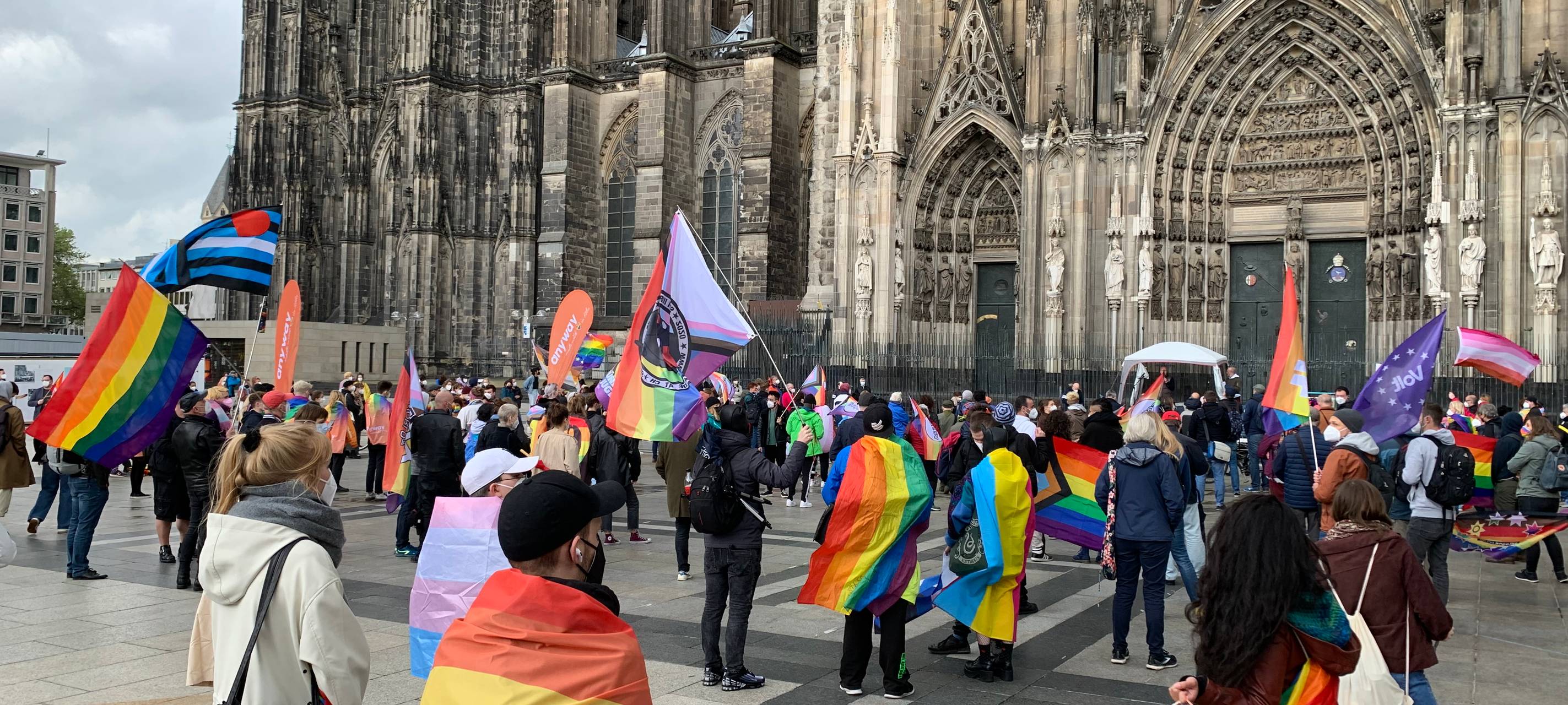 Demo zum Tag gegen Homophobie