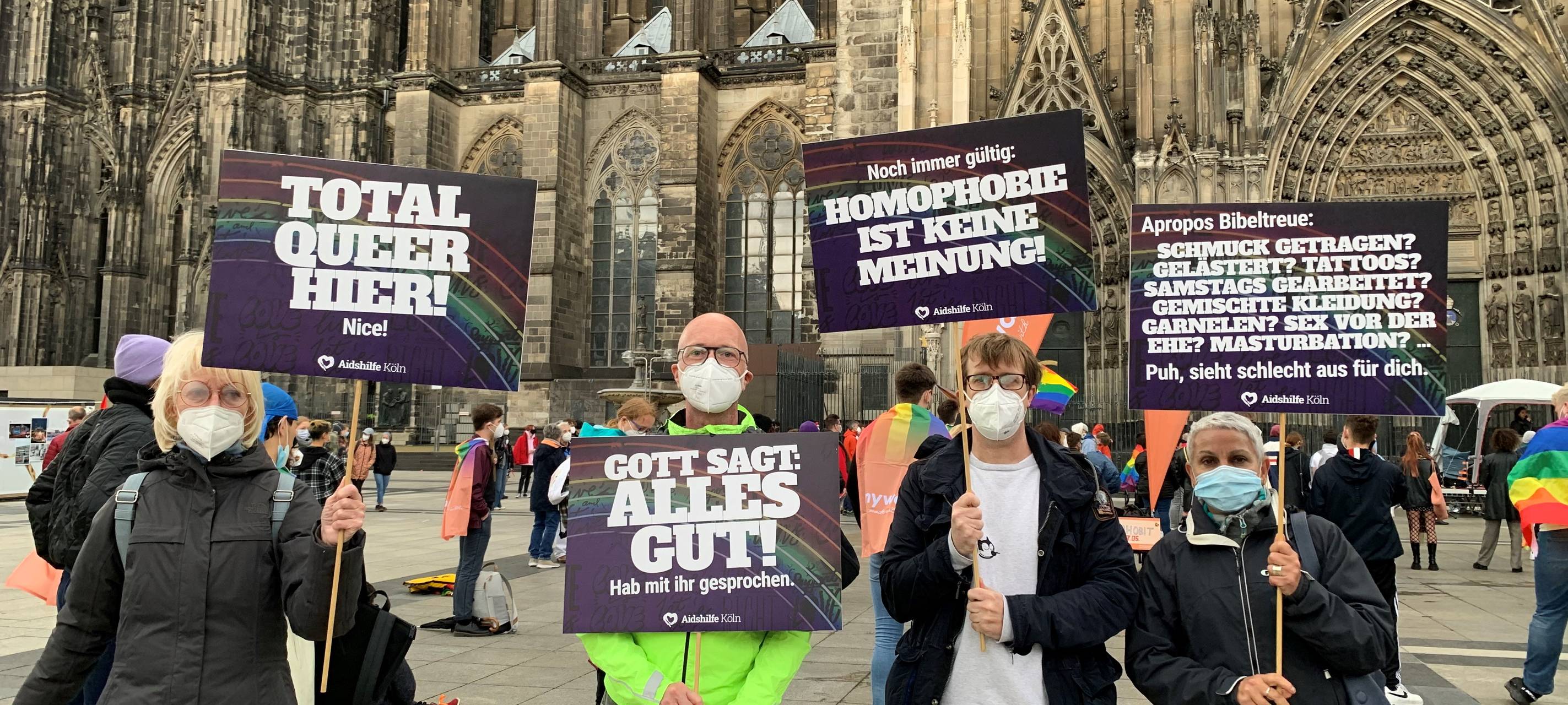 Demo zum Tag gegen Homophobie