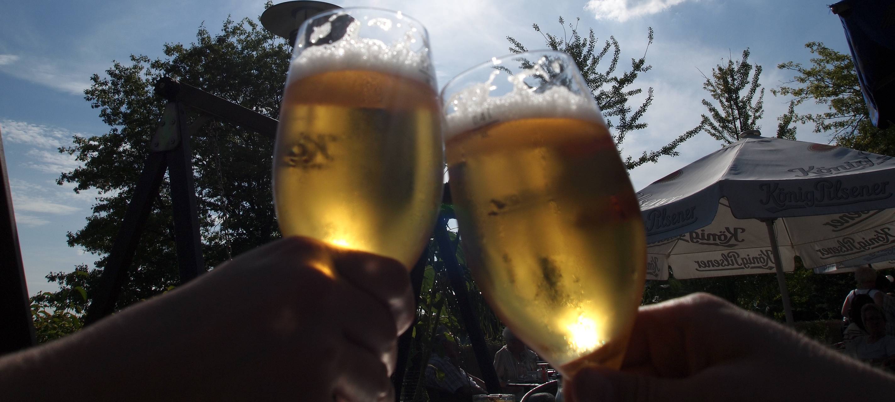 Außengastronomie auf Parkplätzen