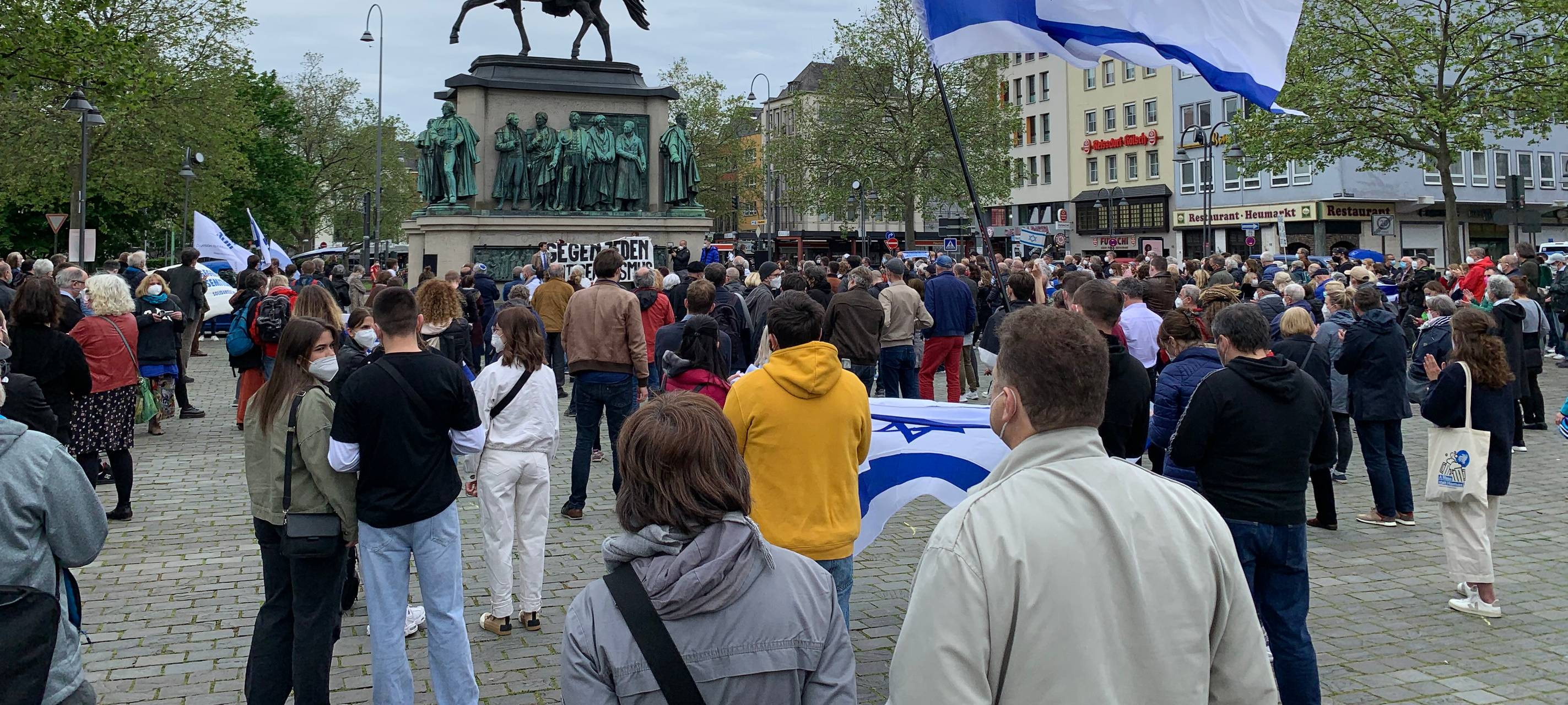 Demo gegen Antisemitismus