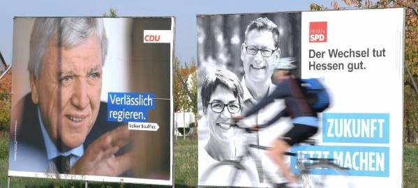Vandalismus an Wahlplakaten