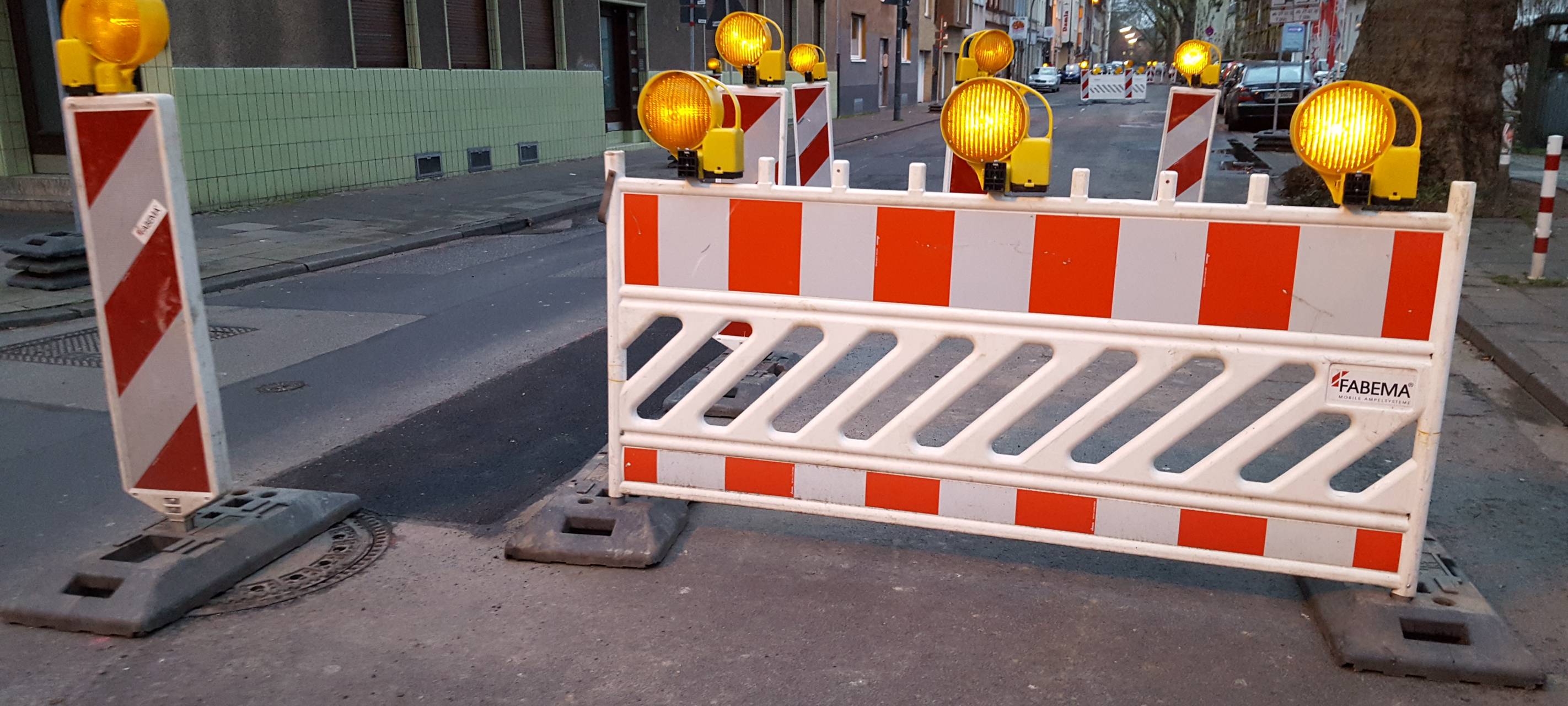 Baustellen in der Innenstadt