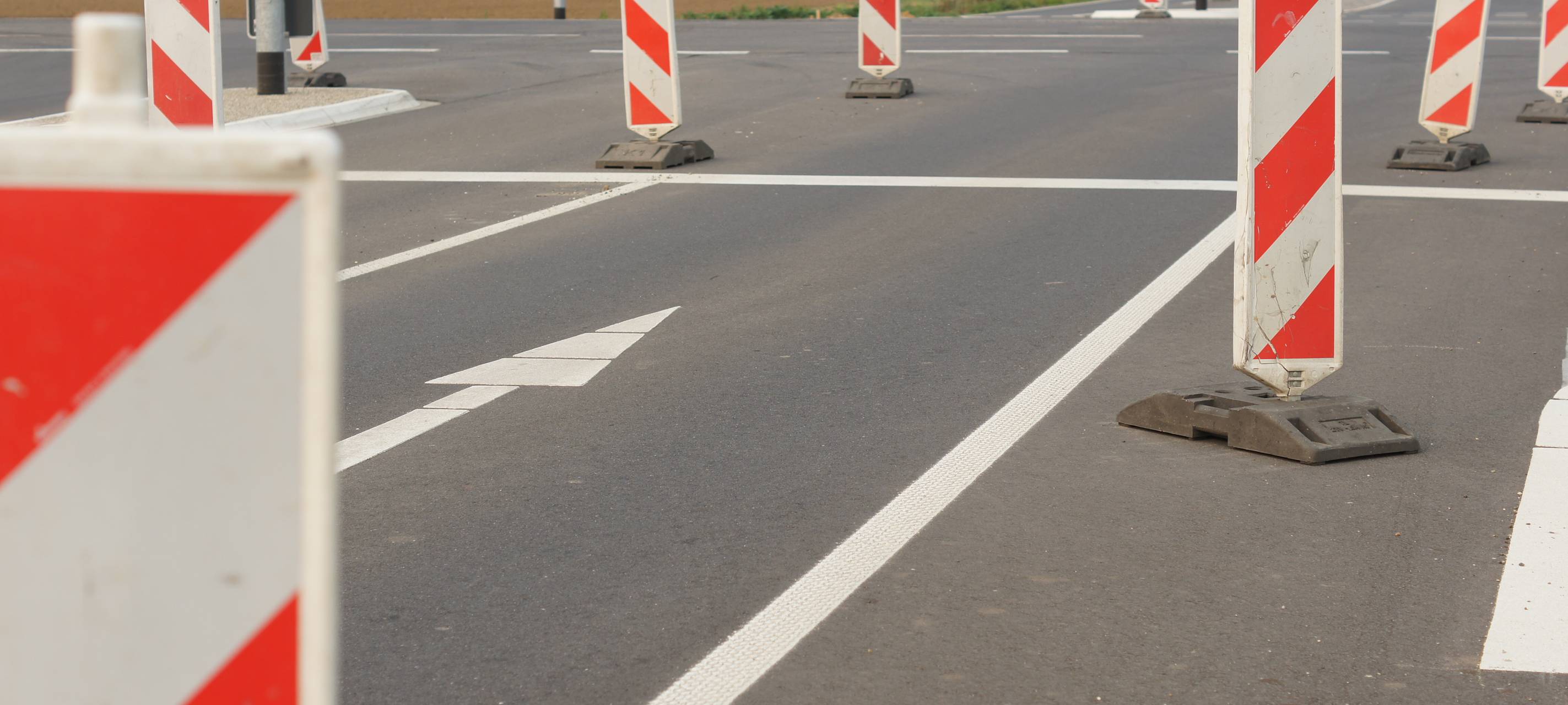 A1: Baustelle in der Ausfahrt Niehl