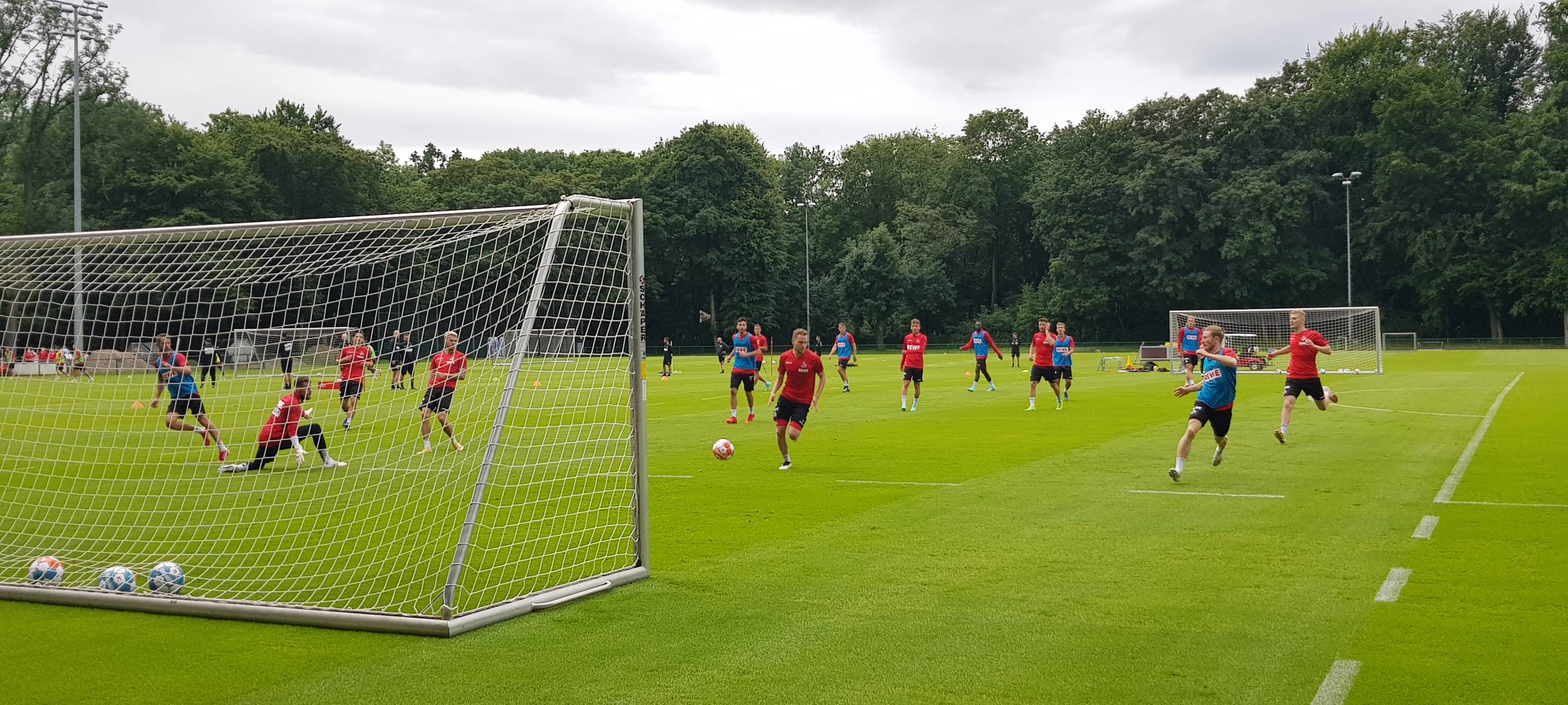 Corona-Fußball Testspiel erfolgreich