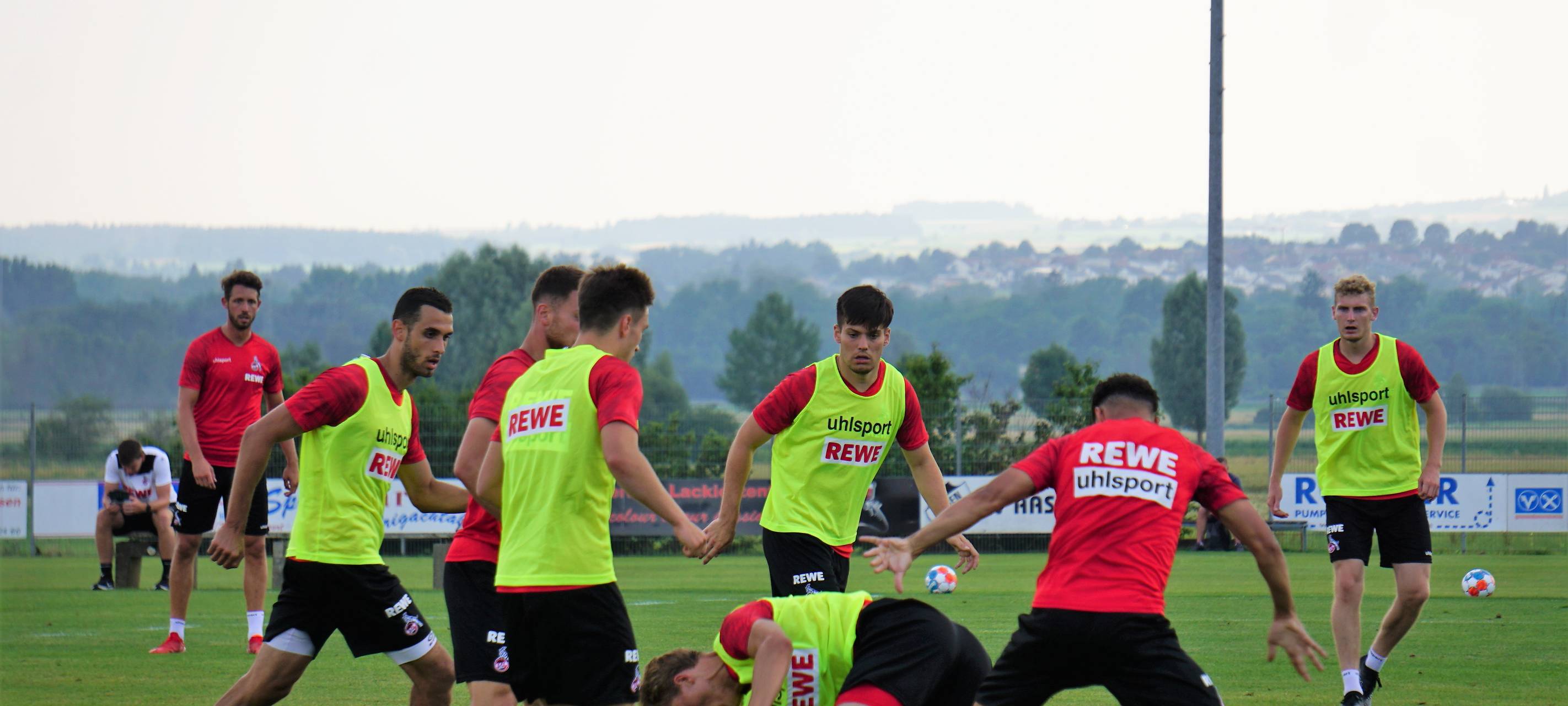 Trainingsauftakt für den FC im Geißbockheim