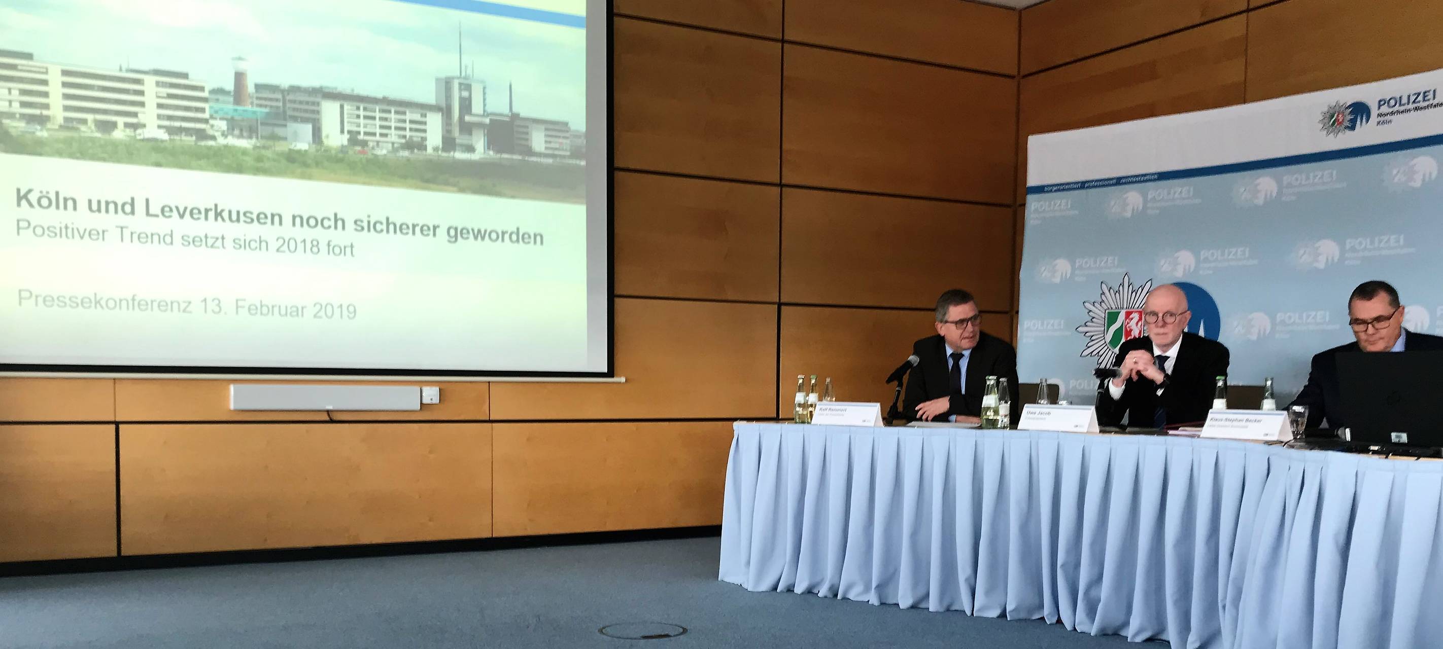 Weniger Kriminalität in Köln
