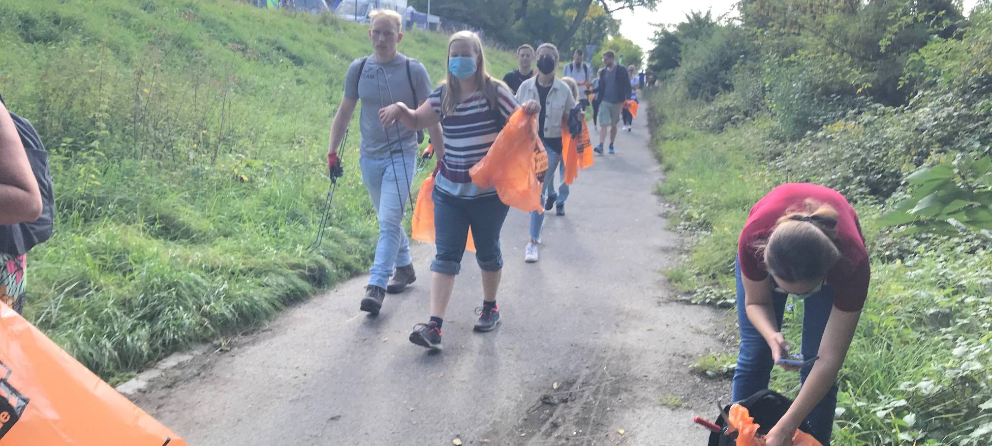 Freiwillige Aufräumaktion am Samstag