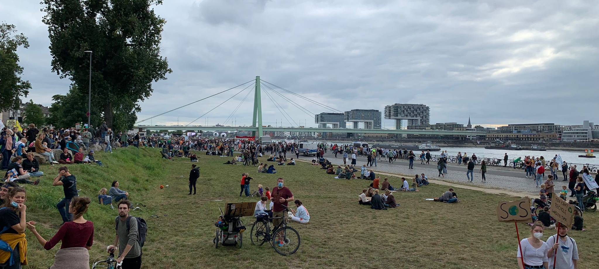 Fridays for Future-Demos zogen durch Köln