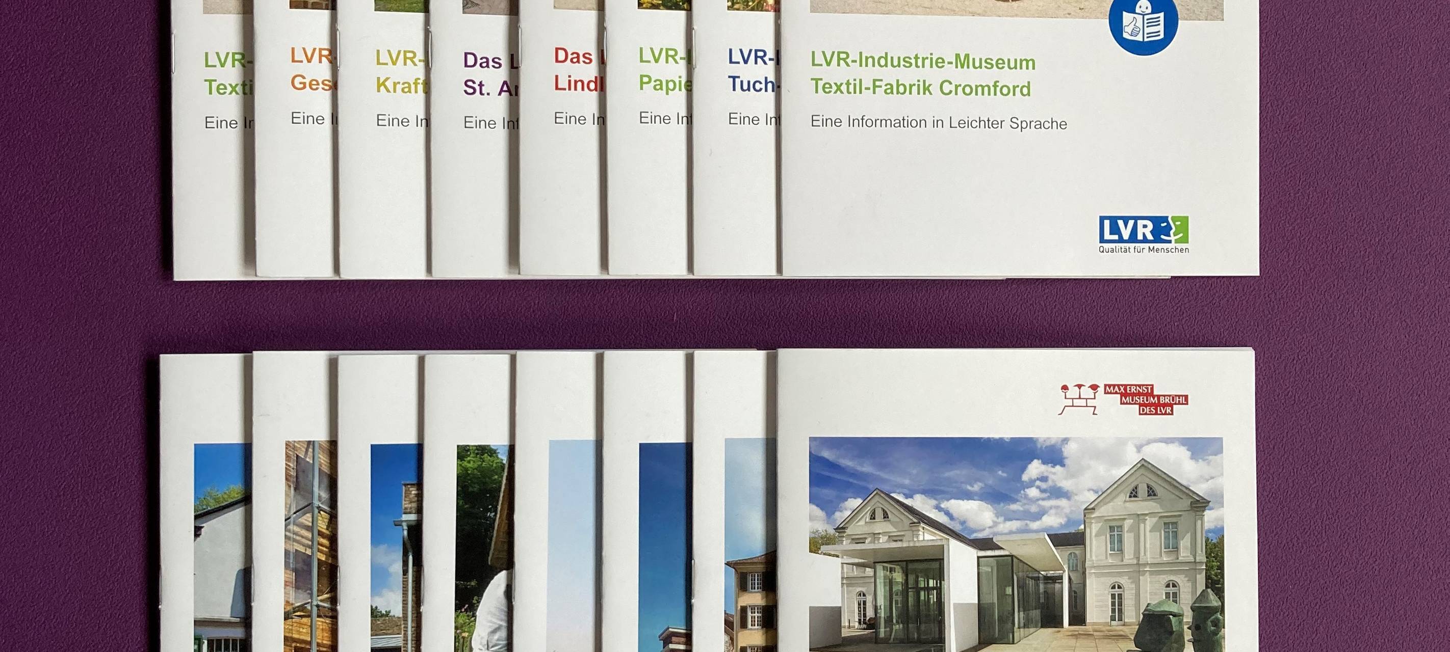 Museumsbroschüren jetzt in leichter Sprache erhältlich