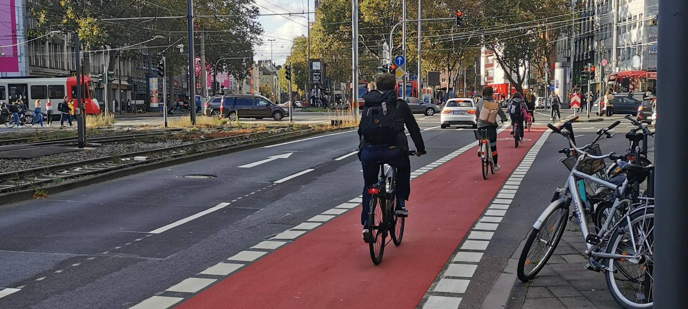 Fahrrad-Demo führt zu Verkehrsbehinderungen in der Stadt