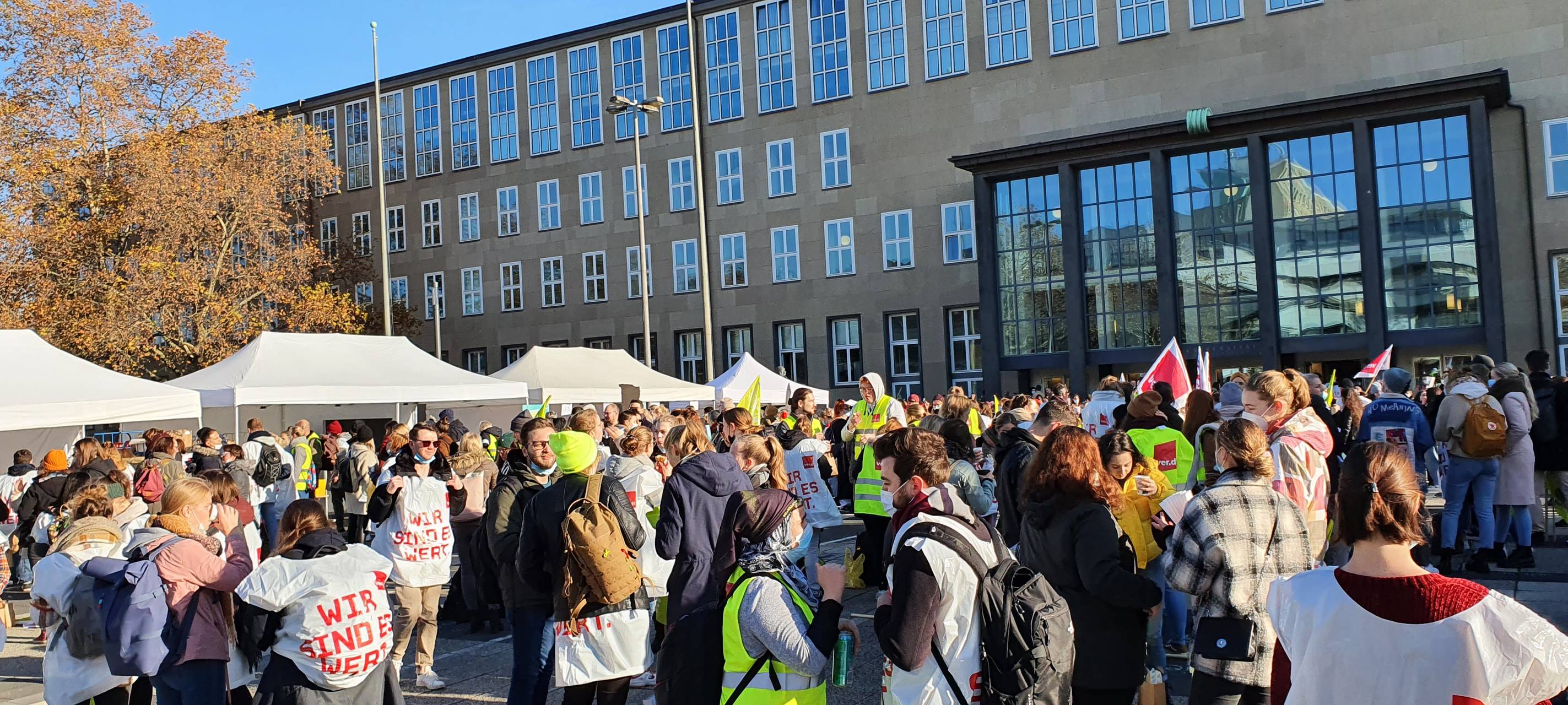 Warnstreik an der Uniklinik