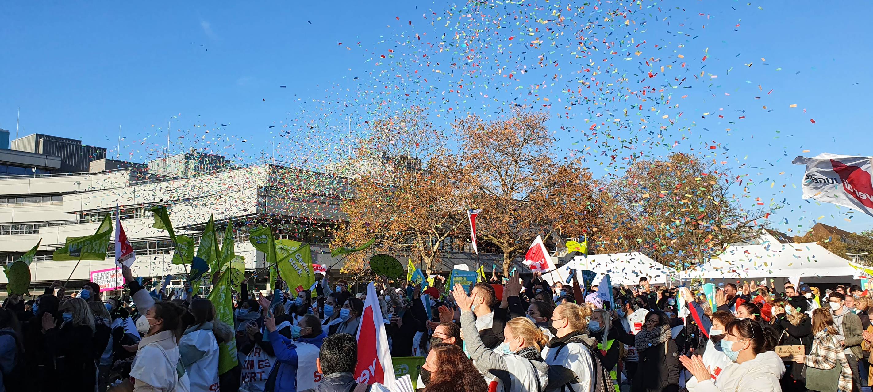 Warnstreik an der Uniklinik