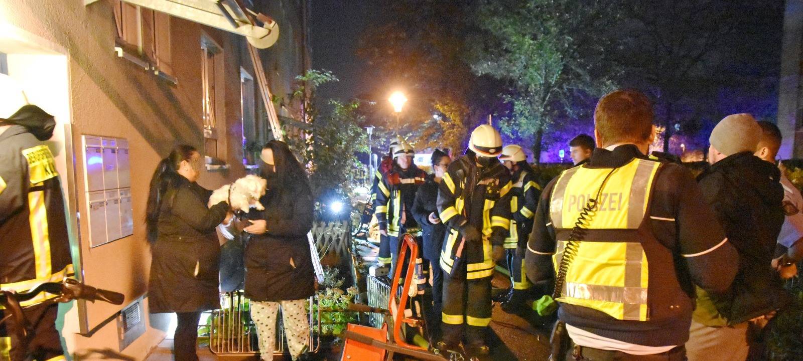 Brand in Höhenhaus