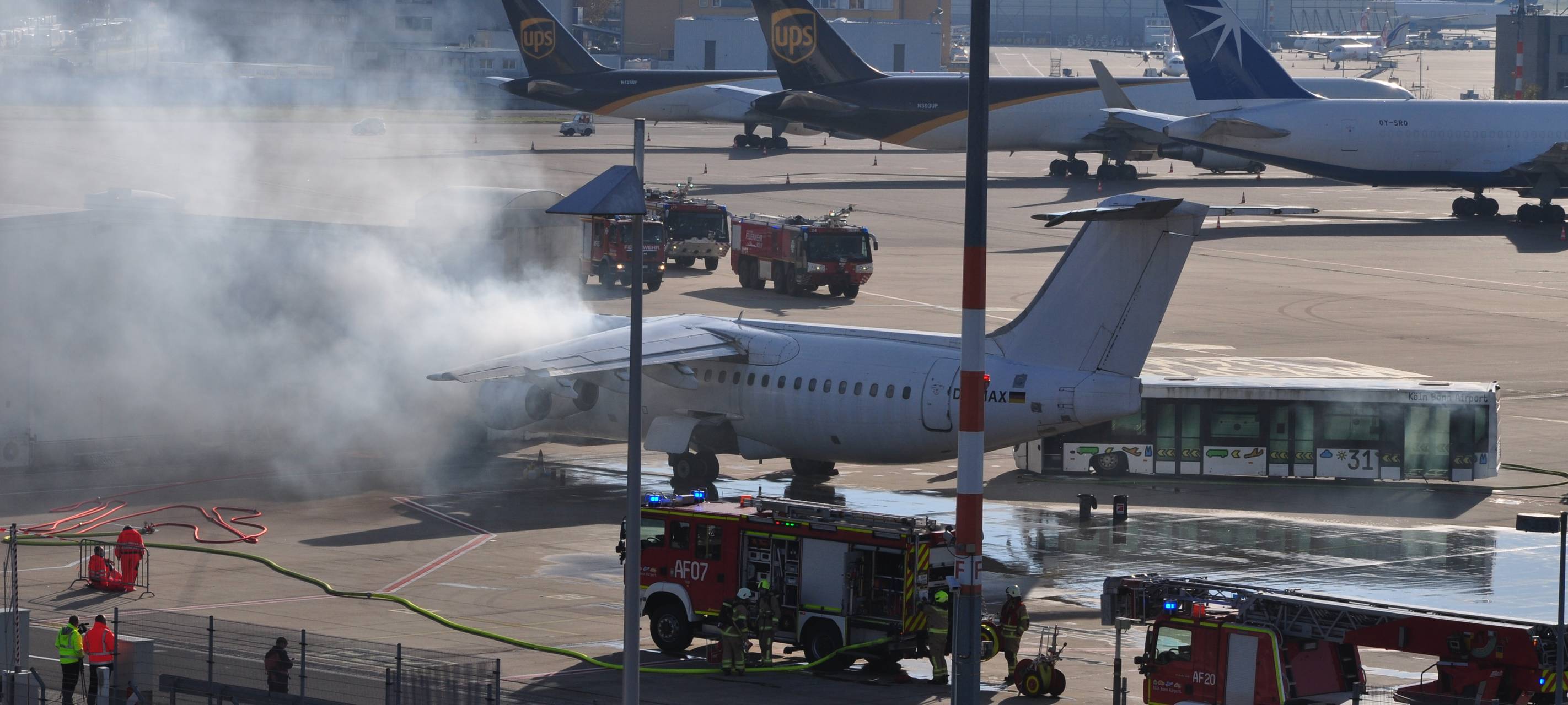 Feuerwehr, Bundeswehr und THW üben für den Ernstfall