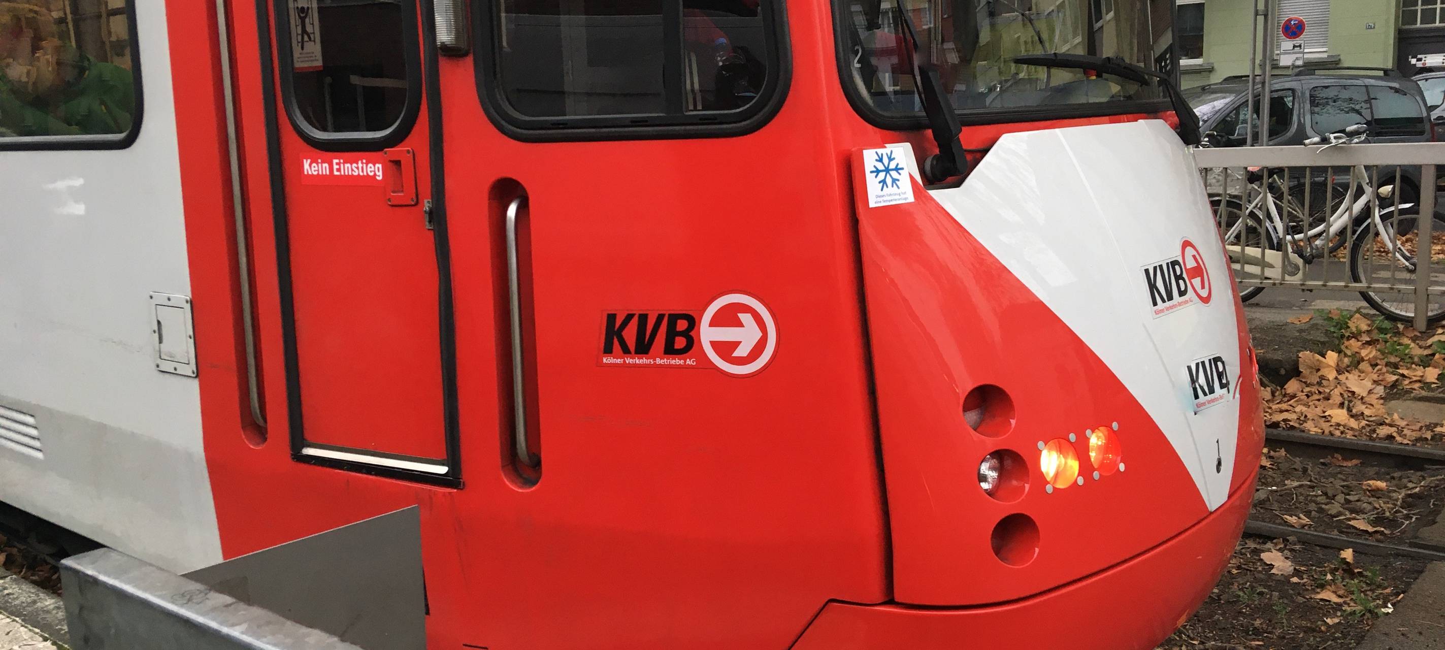 Zukünftig Einschränkungen auf der KVB-Linie 18