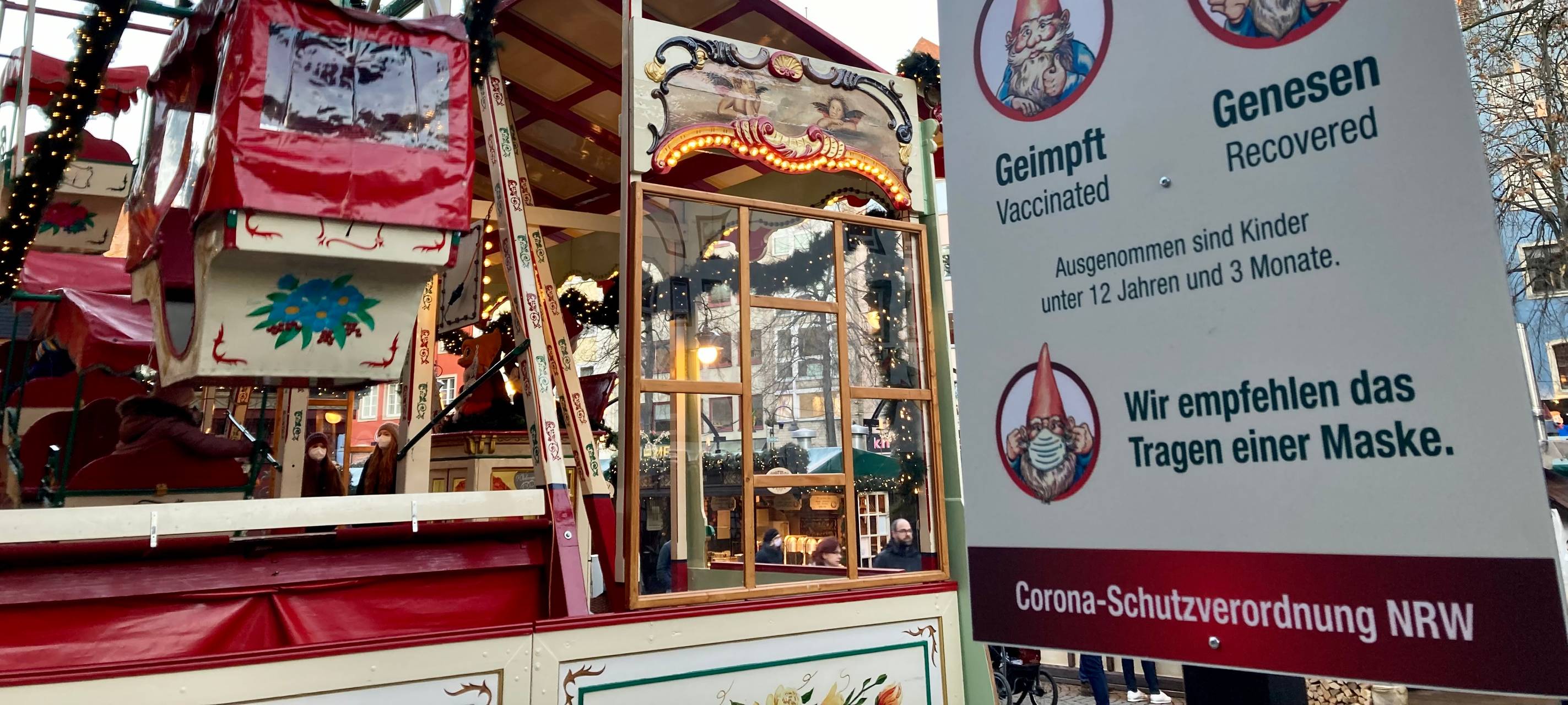 Kontrollen an Weihnachtsmärkten zeigen Wirkung