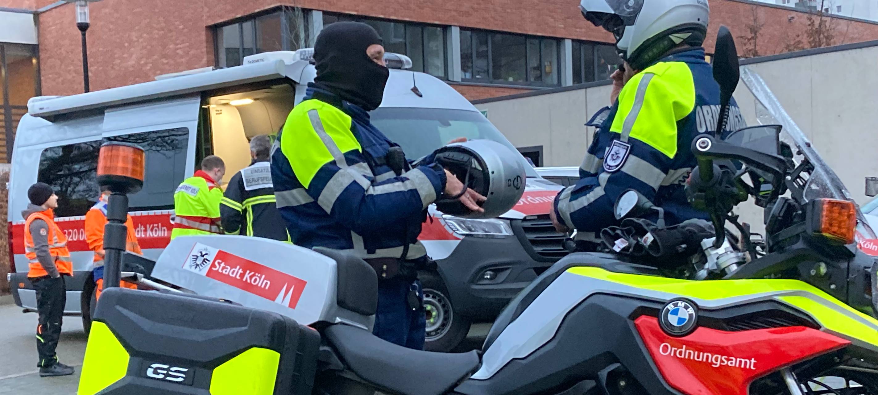 Motorrad des Ordnungsamts