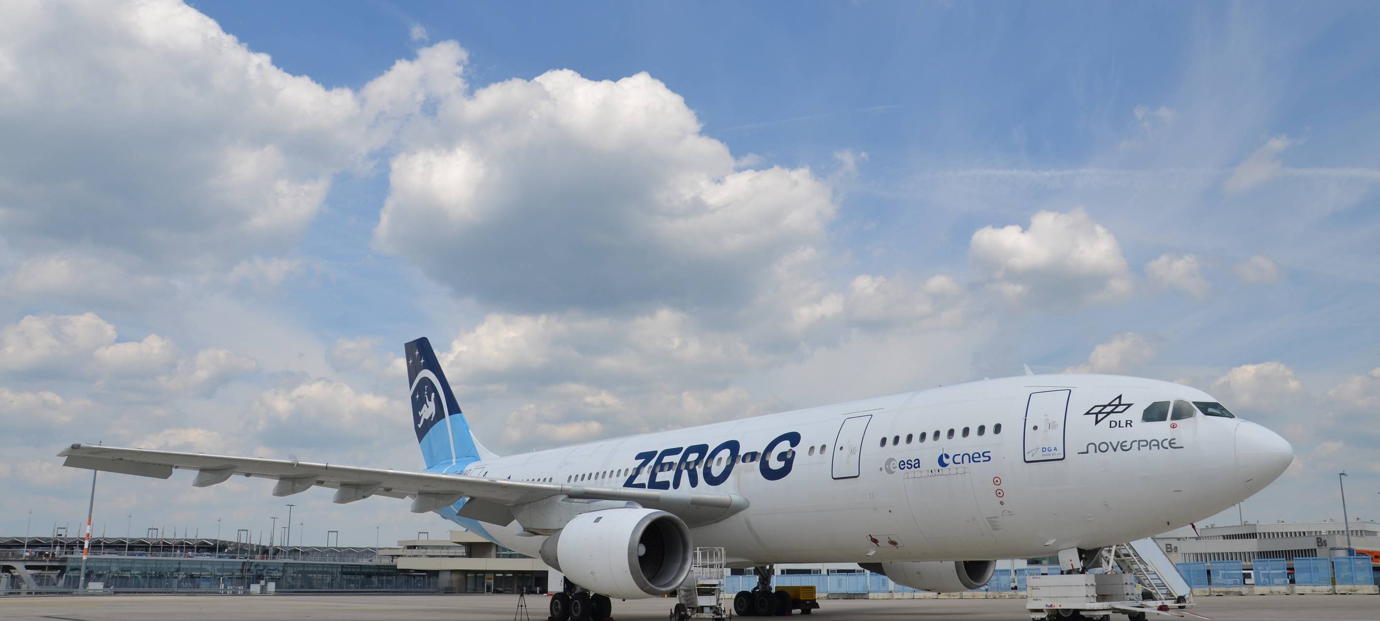Impfungen in Astronauten-Trainings-Flugzeug