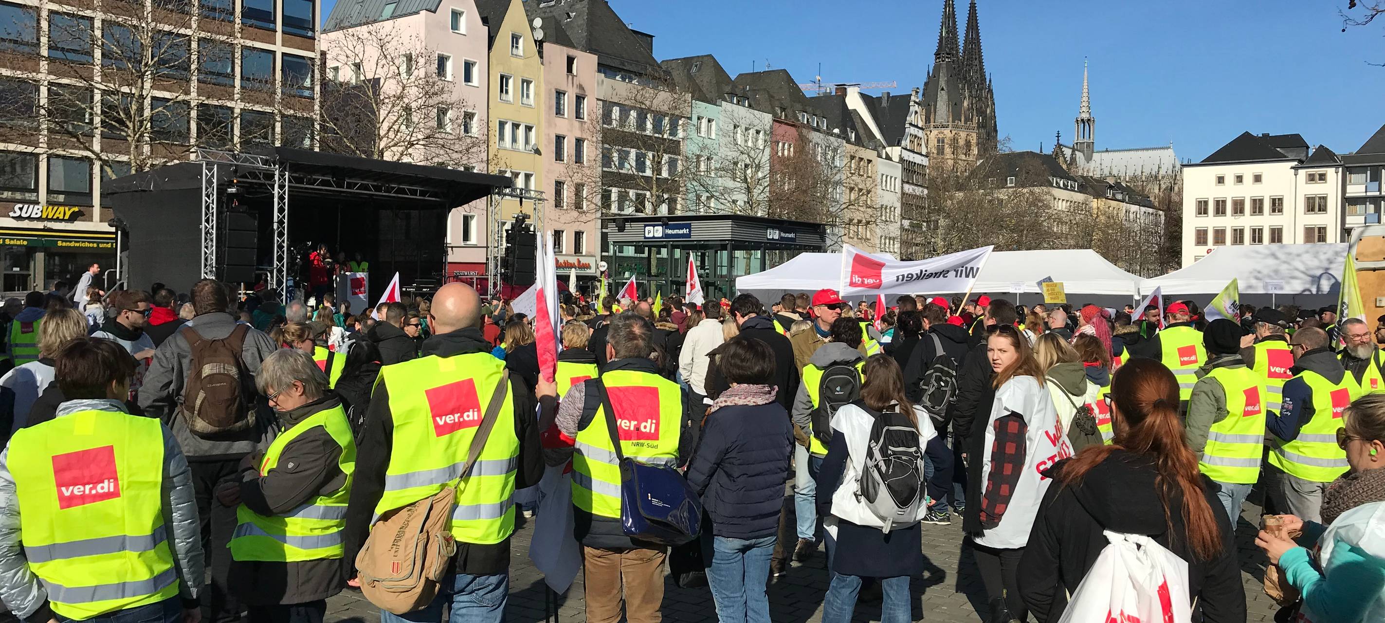 Weitere Streiks im öffentlichen Dienst