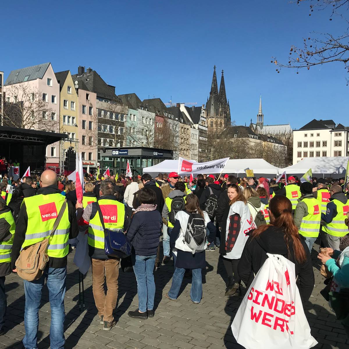 Weitere Streiks im öffentlichen Dienst - Radio Köln