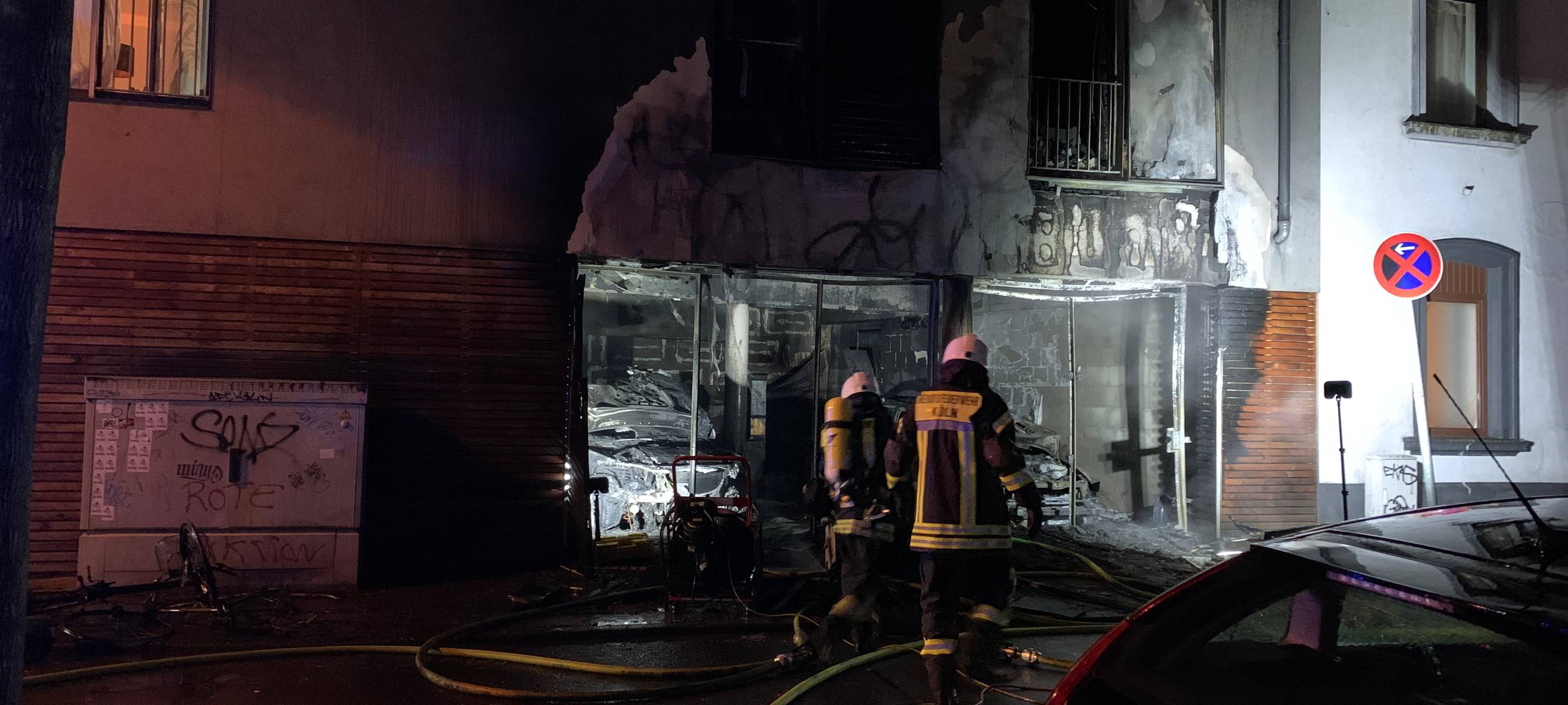 Wohnungsbrand in Nippes