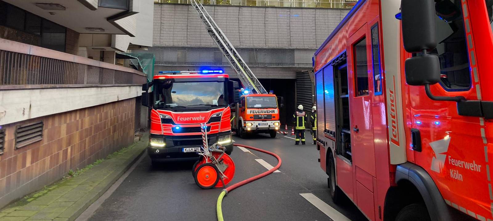 Feuerwehreinsatz auf Schildergasse