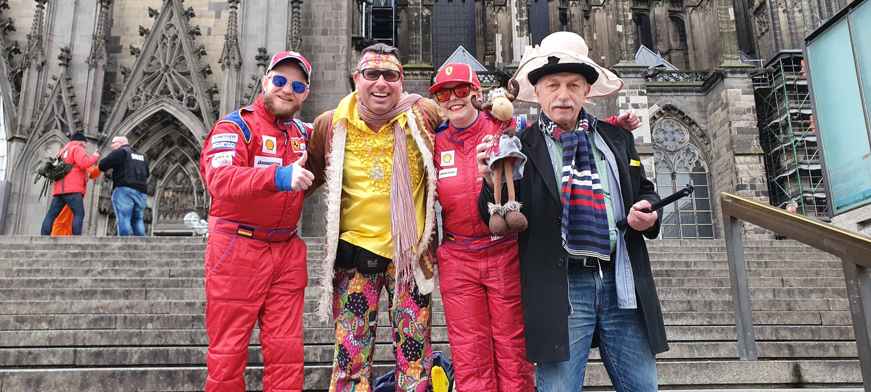 Auftakt in den Straßenkarneval in Köln