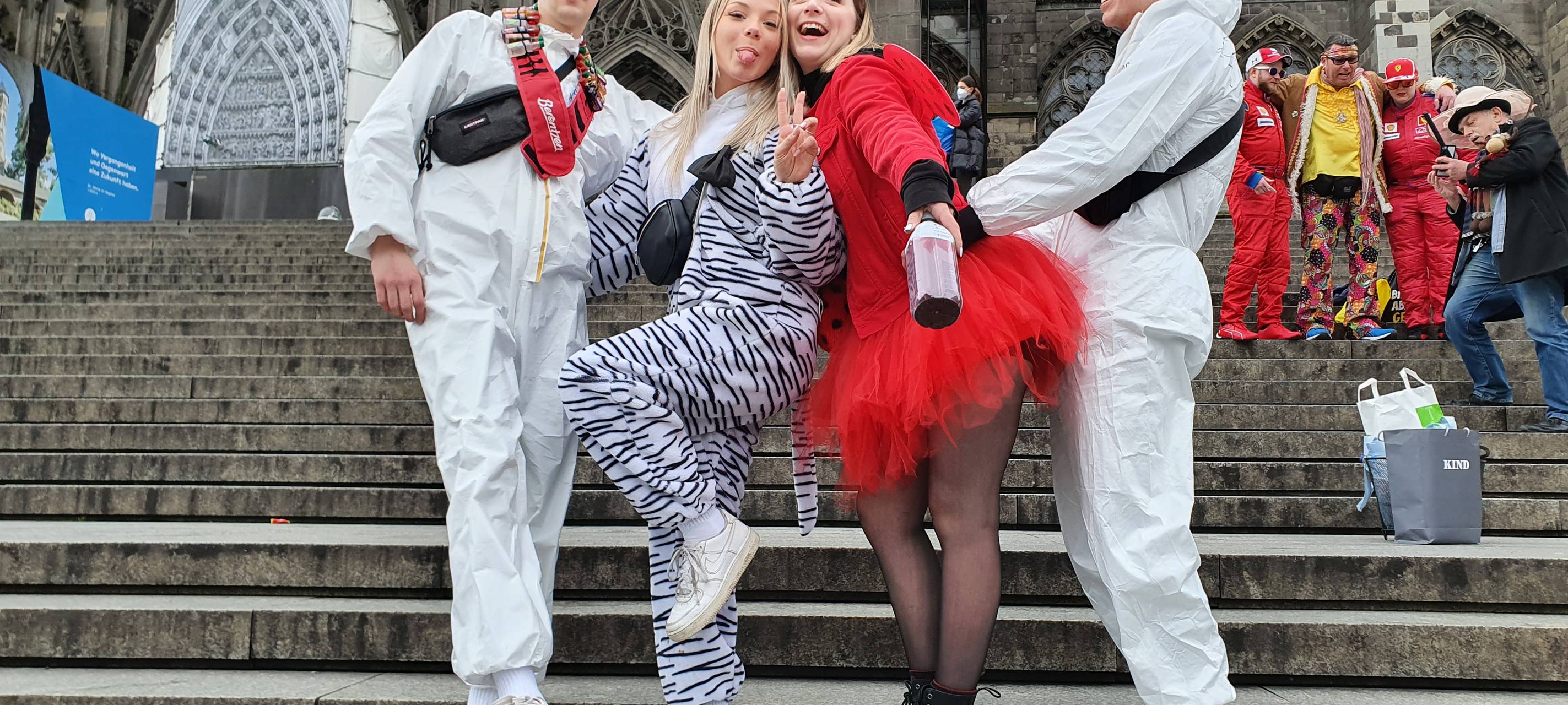 Auftakt in den Straßenkarneval in Köln