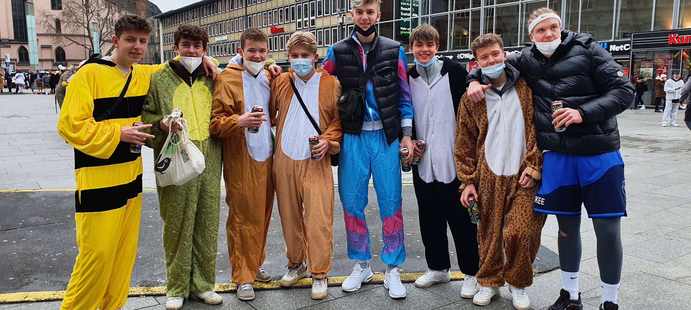 Auftakt in den Straßenkarneval in Köln