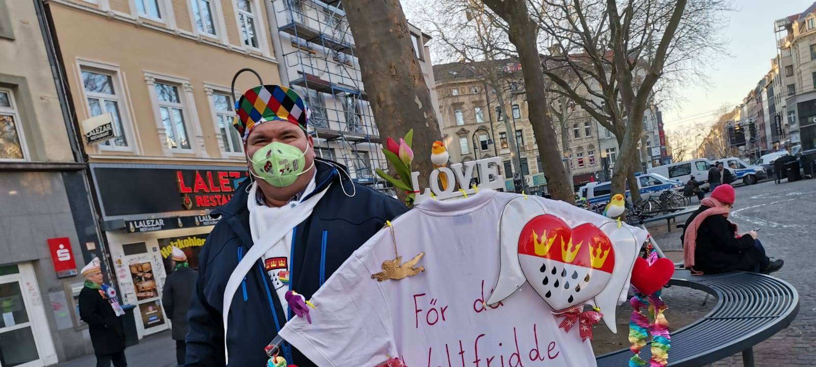 Friedensdemo: "Eine Sternstunde für den Kölner Karneval"