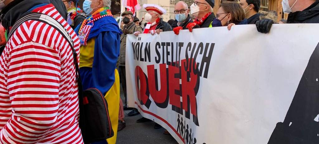 Friedensdemo: "Eine Sternstunde für den Kölner Karneval"