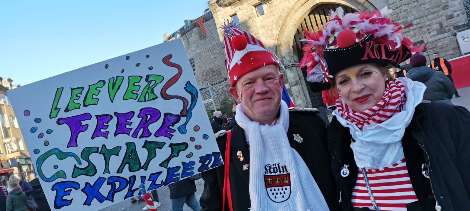 Friedensdemo: "Eine Sternstunde für den Kölner Karneval"